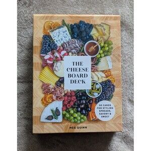 The Cheese Board Deck 50 charcuterie cards with images